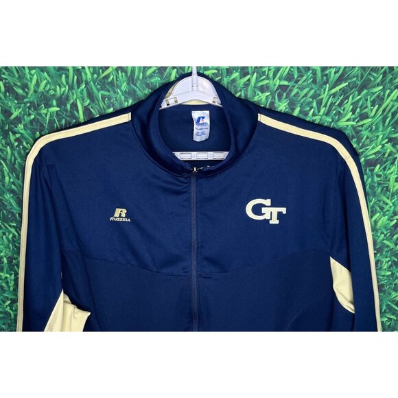 VTG Georgia Tech Yellow Jackets GT Track Suit Windbreaker Jacket Pants Men’s XXL - Picture 3 of 12